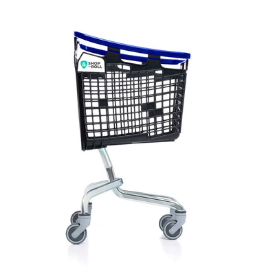 100L Plastic Shopping Trolley - Recycled Seawaste Plastic
