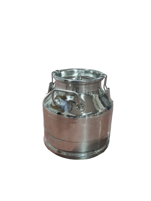 Churn à lait en acier inoxydable de 25 litres – Transport laitier durable et sécurisé