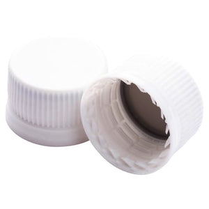 28mm White Duet Tamper Evident Cap – Secure Bottle Closure