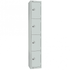 4 Door Contract Steel Locker with Cam - Key Lock, 300 x 300mm