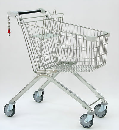 Avant 90W Chariot de Courses – Capacité de 90 Litres avec Siège pour Enfant