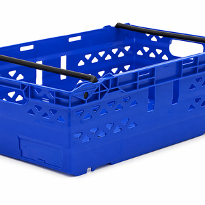 Caisse à bras de balle de supermarché de 35 litres