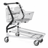 Vario 90S Transport Trolley – Foldable Basket Trolley with Wire Platform