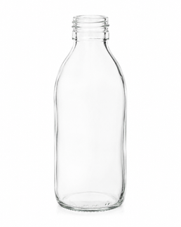 60ml Alpha Clear Glass Bottle