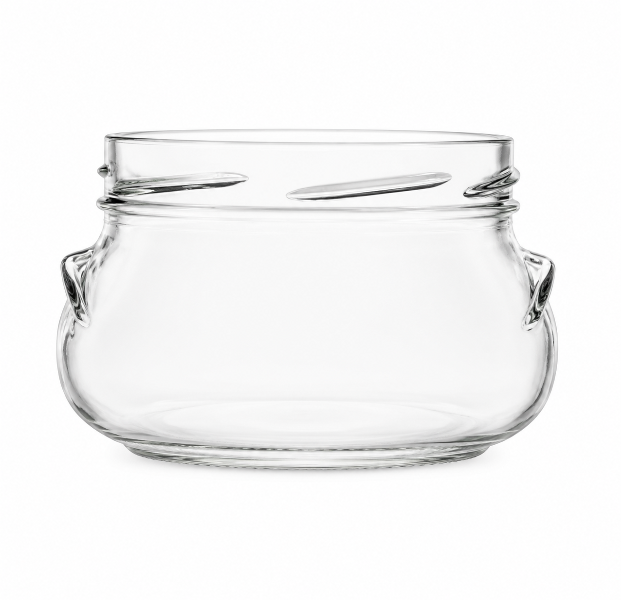 640ml Portion Twist Neck Glasbehälter – AB Handling & Packaging