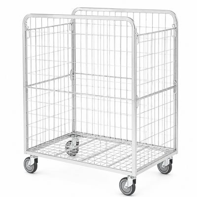 Container für Kartons 600x1000 H1200 – Optimierter Rollcontainer für verpackte Waren