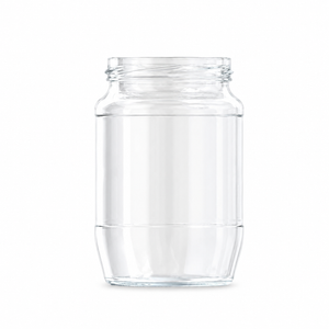 750ml Flint Glas-Nahrungsmittelbehälter