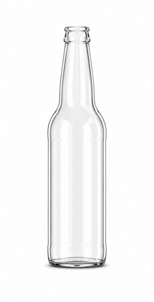 500ml Flint Glass Ale Ølflakse – 29mm Crown Cork Finish