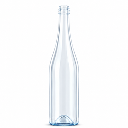 Bouteille de vin en verre bleu de 750 ml - Ardagh