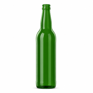 500ml grønt ølglas flaske – 29mm kronepropp finish