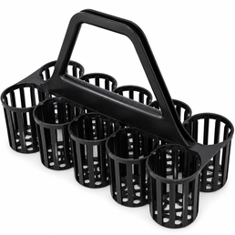 Porte-bouteilles en plastique pour 10 bouteilles