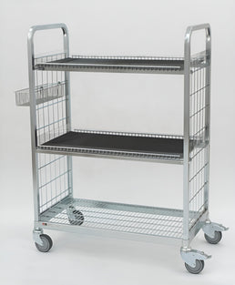 Conteneur bas 880x460 H1240 – Chariot roulant compact pour un stockage efficace