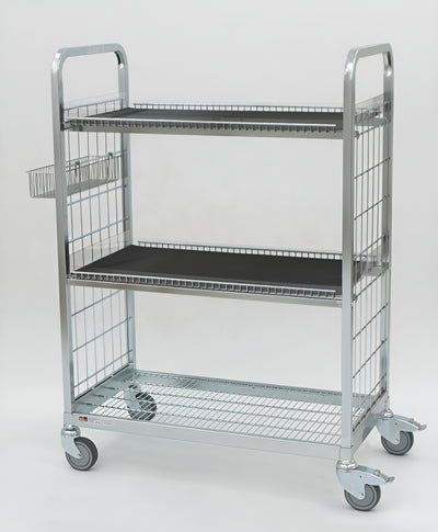 Conteneur bas 880x460 H1240 – Chariot roulant compact pour un stockage efficace
