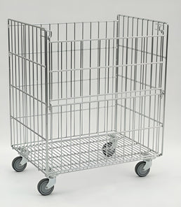 Conteneur KK 1015x800x600 – Chariot roulant robuste pour stockage en vrac