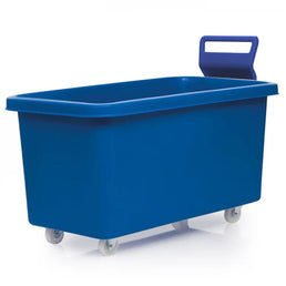Camion moulé de 450 litres avec poignée – Grand camion mobile approuvé pour les aliments