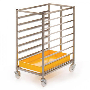 Stainless Steel Bakery Cooling Rack Fits 8 x 20 Litre Stacking Boxes