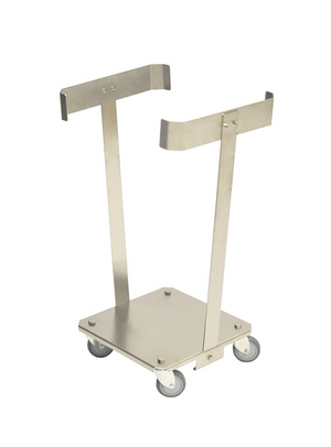 Stainless Steel Sack Rack – C3 – 508 × 425 × 825 mm – For 125 Litre Bags