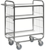 Series 8000 Shelving Trolley – Electrogalvanised – 250 kg Capacity (1395 × 470 × 1120 mm)