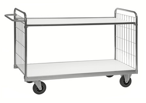 Series 9000 Shelving Trolley – Electrogalvanised – 300 kg Capacity (1390 × 650 × 1025