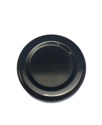Capuchon noir à vis de 43 mm