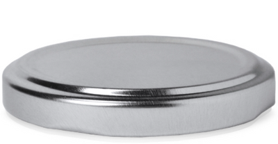 Capuchon argenté à vis de 66MM