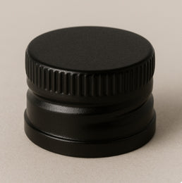 Capsules 28R3 en polyuréthane noir avec doublure en urée – Résistantes aux produits chimiques, joint sécurisé
