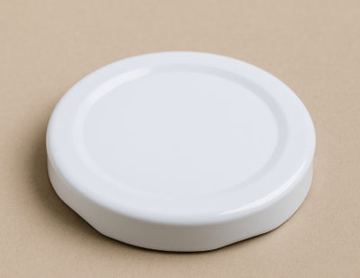 Capuchon blanc à vis de 70 mm