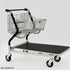 Vario 110S Chariot de transport – Chariot pliable avec plateforme en contreplaqué