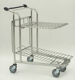 Vario WTP-3D Chariot de Transport – Chariot Compact avec Étagère