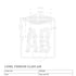 Pot en verre Verrine 120ml