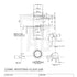 Bocal en verre de moutarde de 228 ml