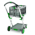 Folding Plastic Shelf Trolley – 60kg Load Capacity