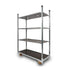 Danish Plant Trolley with 3 Shelves – Galvanized Steel Frame – 1350x565x1900mm