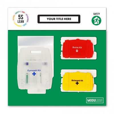 Wall Mounted Eyewash & Accident Station Shadow Board