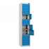 Multi Compartment Charging Steel Locker 450mm Deep with Standard UK 3-Pin Plug