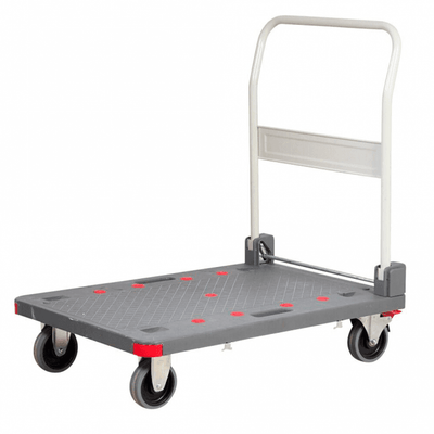 Heavy Duty Plastic Platform Trolley, 200kg Load Capacity