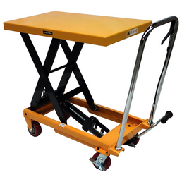Table élévatrice à ciseaux 1120x500mm – Capacité de charge de 500 kg, plateforme mobile robuste