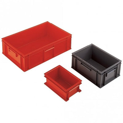 Small Euro Stacking Container with Solid Sides & Base