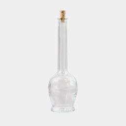 Bouteille d'huile en verre Ravello 100 ml (Ouverture en liège)