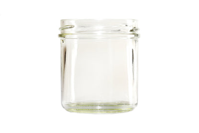 Pot en verre rond de 167 ml