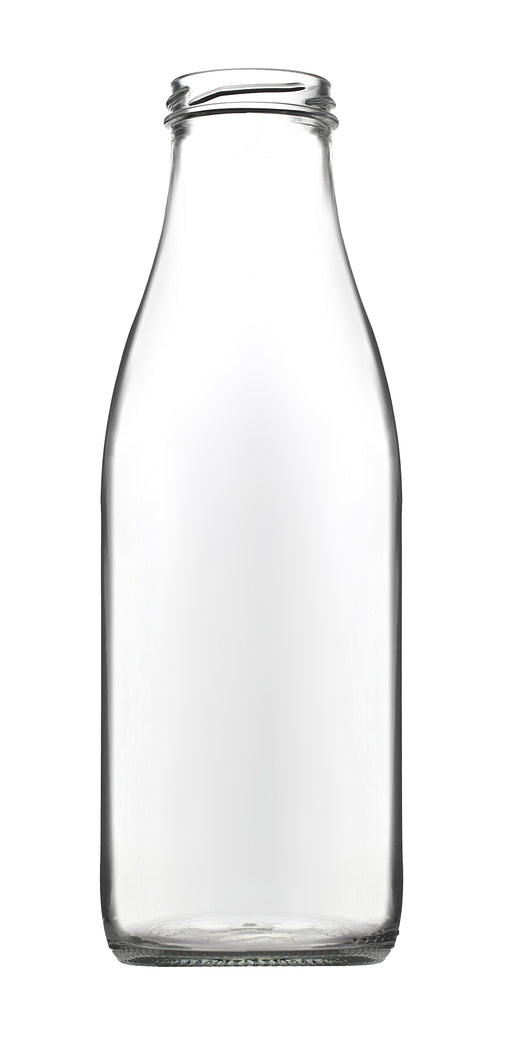 Bouteilles de lait à col vissé de 1 litre