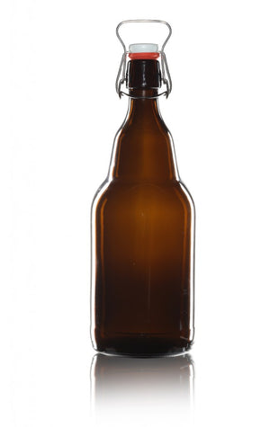2-Liter Amber-Flasche Growler mit Swing-Stopper