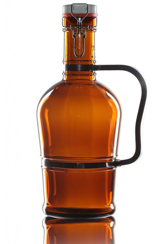 2-Liter Amber Zeus Growler