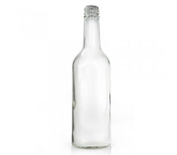 Bouteille d'eau en verre de montagne 500 ml