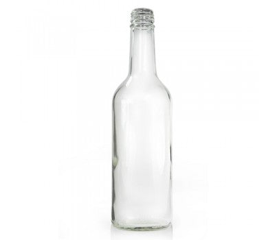 Bouteille d'eau en verre de montagne 500 ml