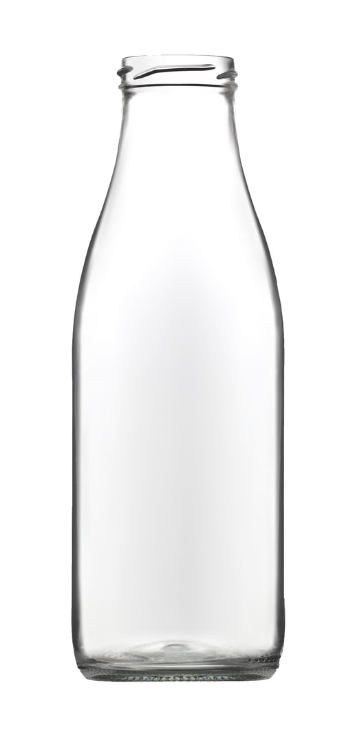 Bouteilles de lait à col vissé de 750 ml