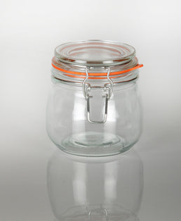 500ml Pot en verre Kilnclip