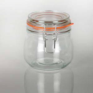 500ml Pot en verre Kilnclip