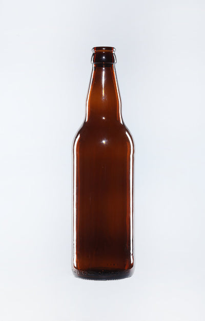 Bouteille en verre de bière ambrée JAC 500ml