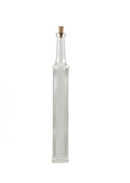 Bouteille d'huile en verre Esmeralda 100 ml (ouverture en liège)